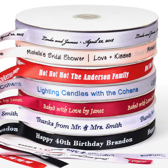 Design Your Own Satin Ribbon